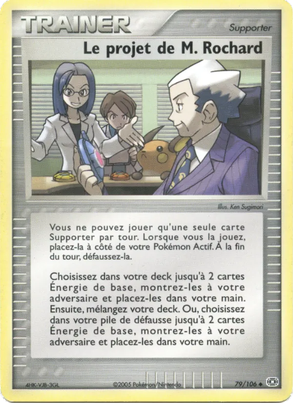 Le projet de M. Rochard 79/106