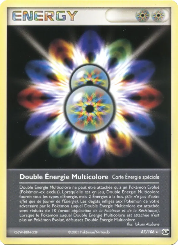 Double Énergie Multicolore 87/106