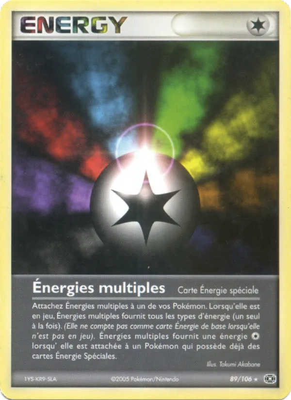 Énergies multiples 89/106
