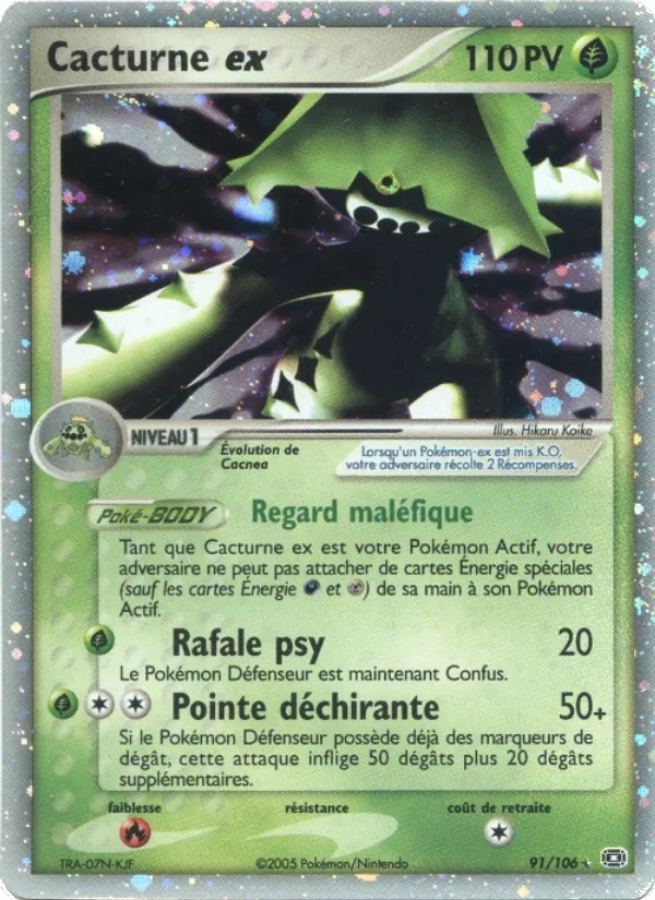 Cacturne ex 91/106