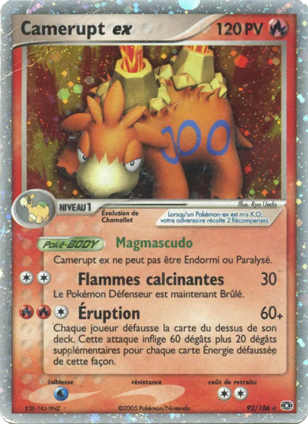 Camerupt ex 92/106