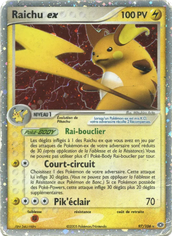 Raichu ex 97/106