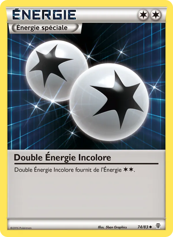 Double Énergie Incolore 74/83
