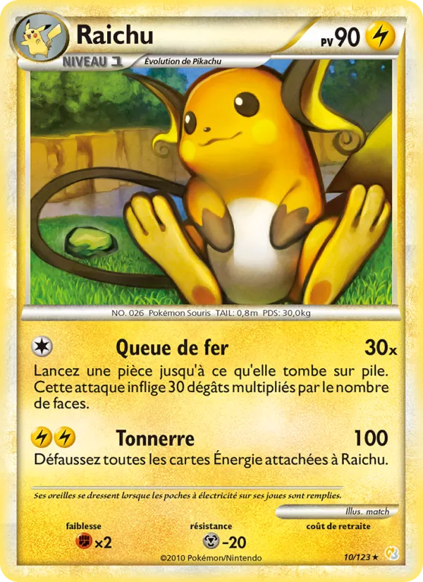 Raichu 10/123