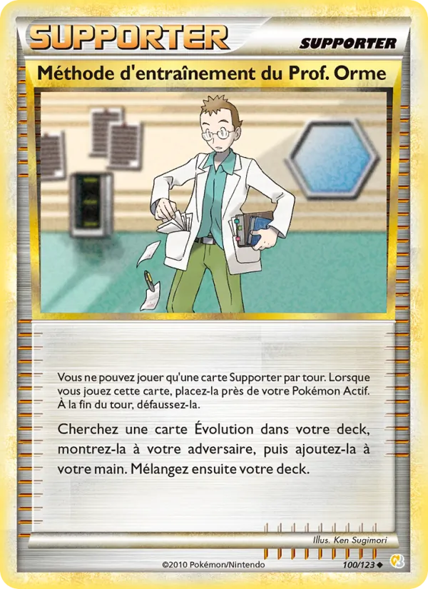 Méthode d'entraînement du Prof.Orme 100/123