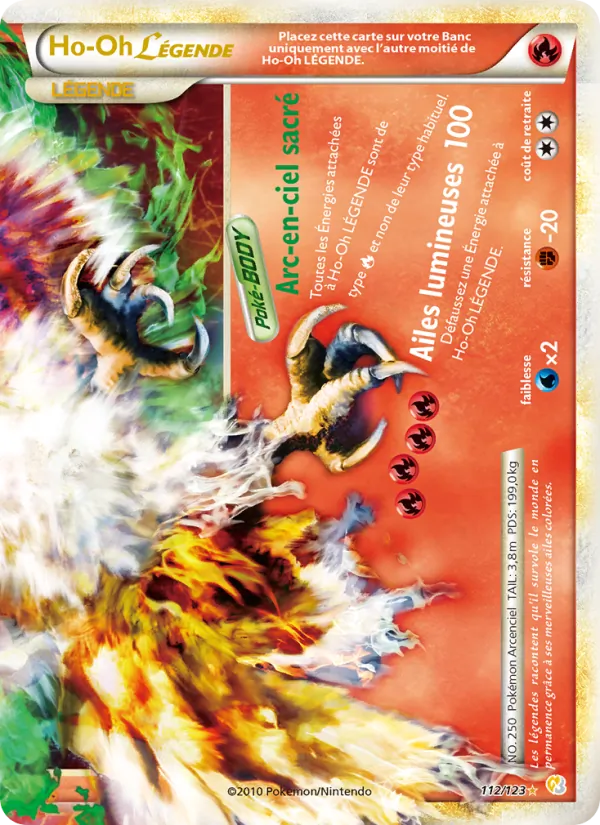 Ho-Oh LÉGENDAIRE 112/123