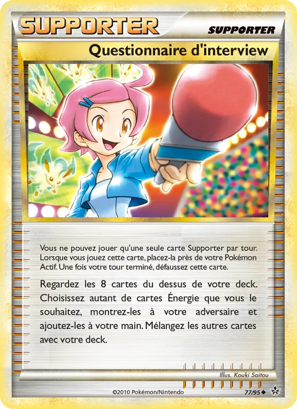 Questionnaire d’interview 77/95