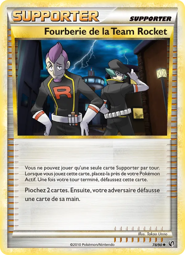 Fourberie de la Team Rocket 78/90
