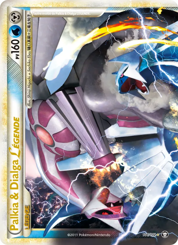 Palkia & Dialga LÉGENDE 101/102