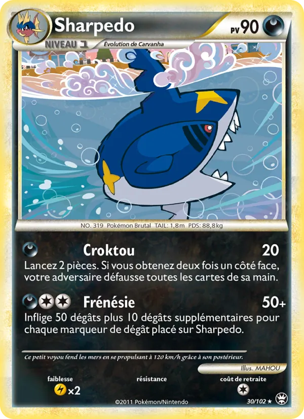 Sharpedo 30/102