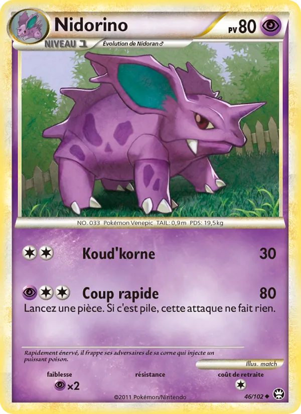 Nidorino 46/102