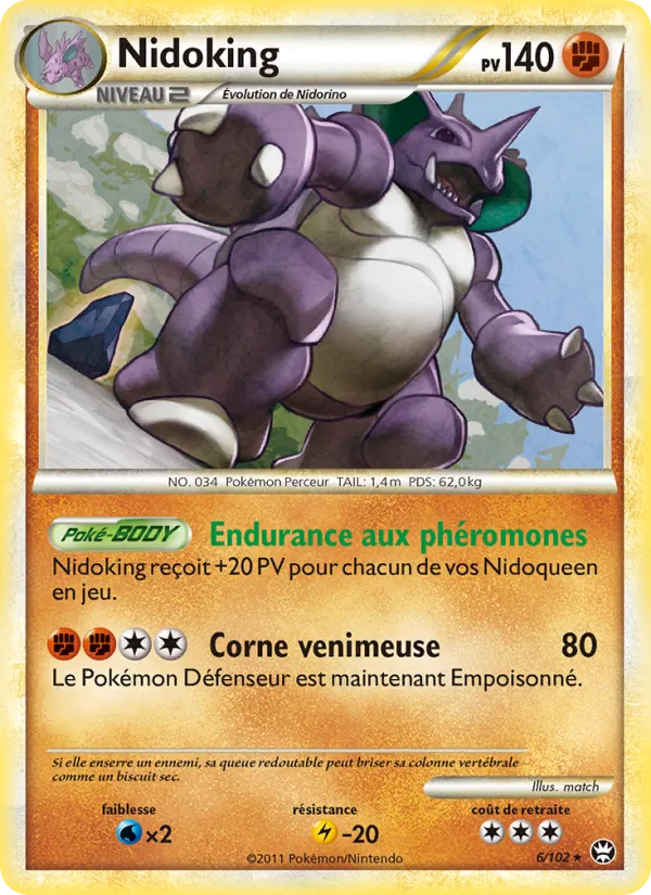 Nidoking 6/102