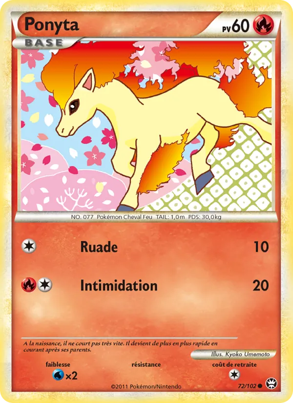 Ponyta 72/102