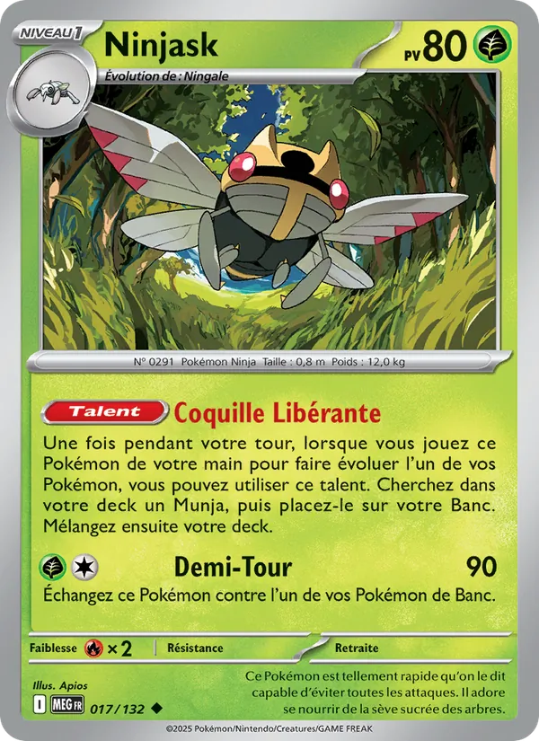 Ninjask 017/132