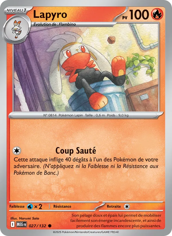Lapyro 027/132