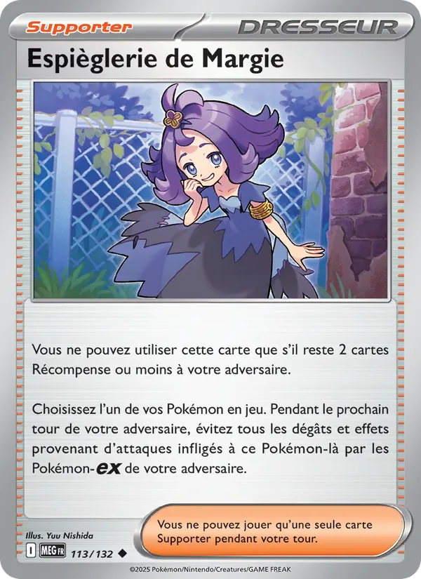 Espièglerie de Margie 113/132