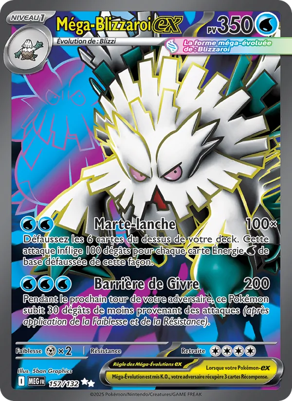 Méga-Blizzaroi-ex 157/132