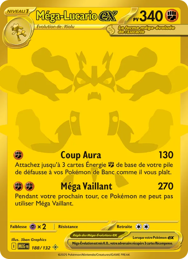 Méga-Lucario-ex 188/132