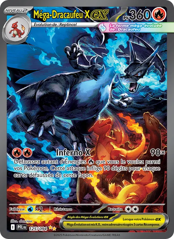 Méga-Dracaufeu X-ex 125/94