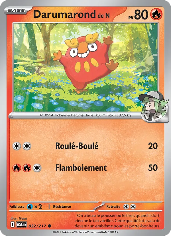 Darumarond de N 032/217