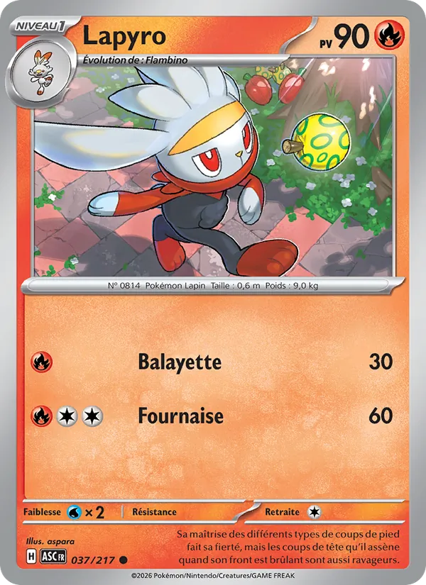 Lapyro 037/217