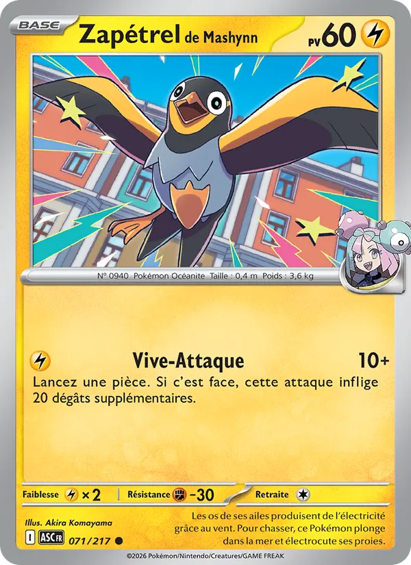 Zapétrel de Mashynn 071/217