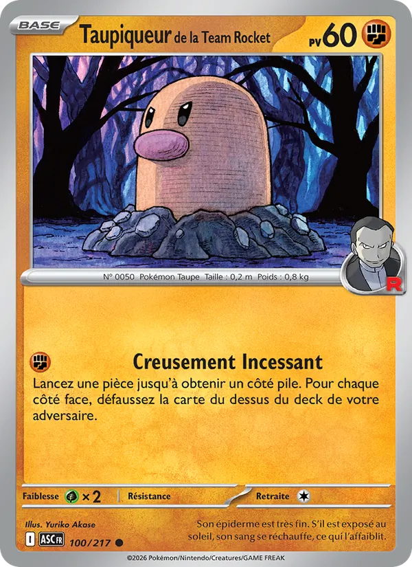 Taupiqueur de la Team Rocket 100/217
