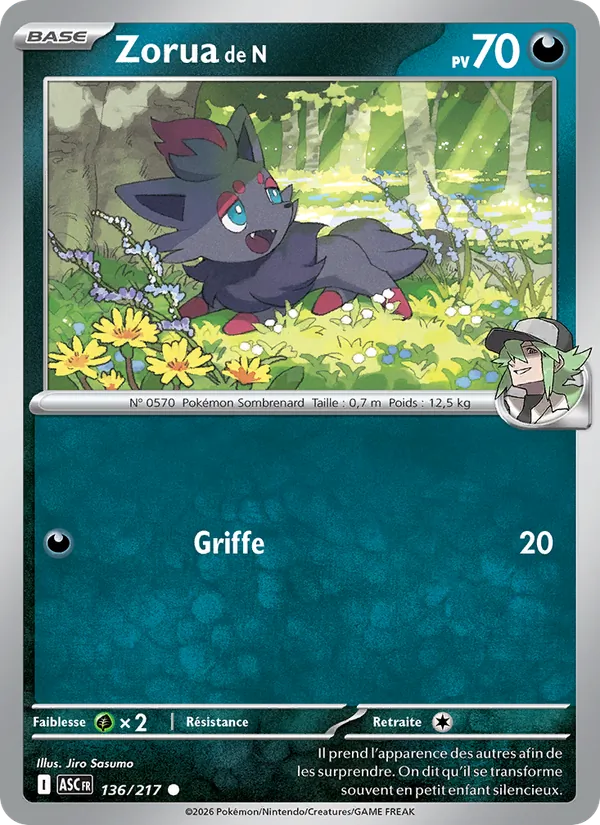 Zorua de N 136/217