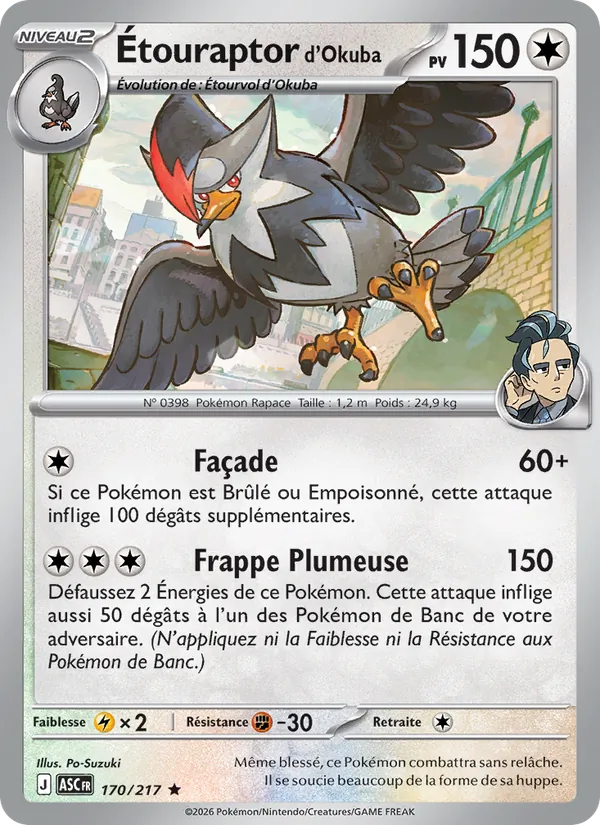 Étouraptor d'Okuba 170/217