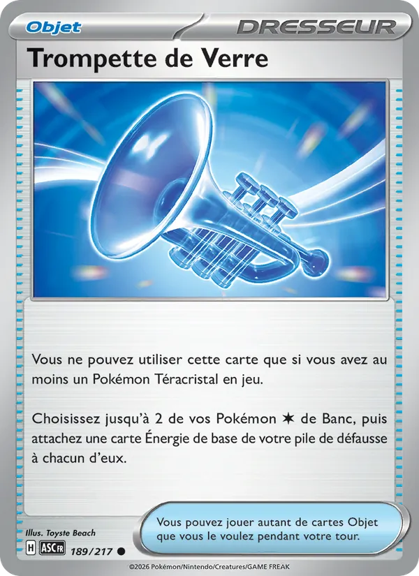 Trompette de Verre 189/217