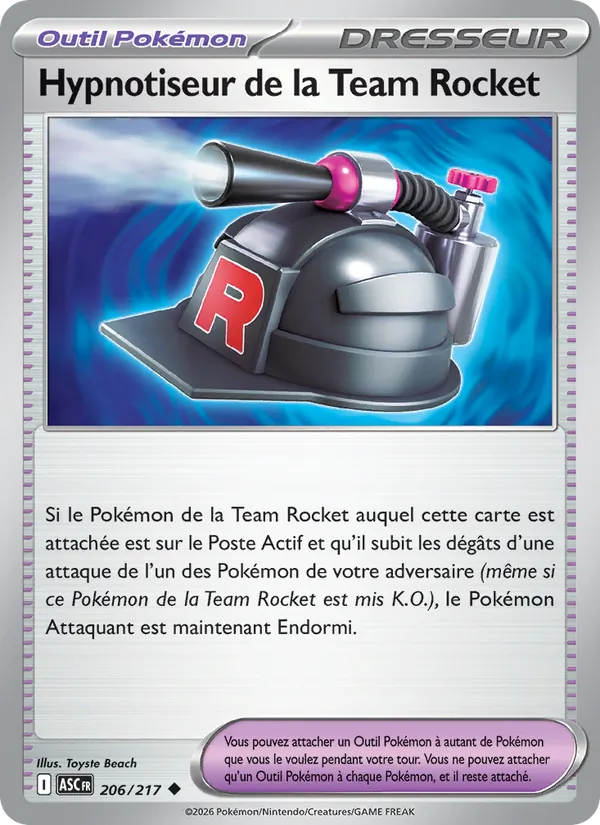 Hypnotiseur de la Team Rocket 206/217