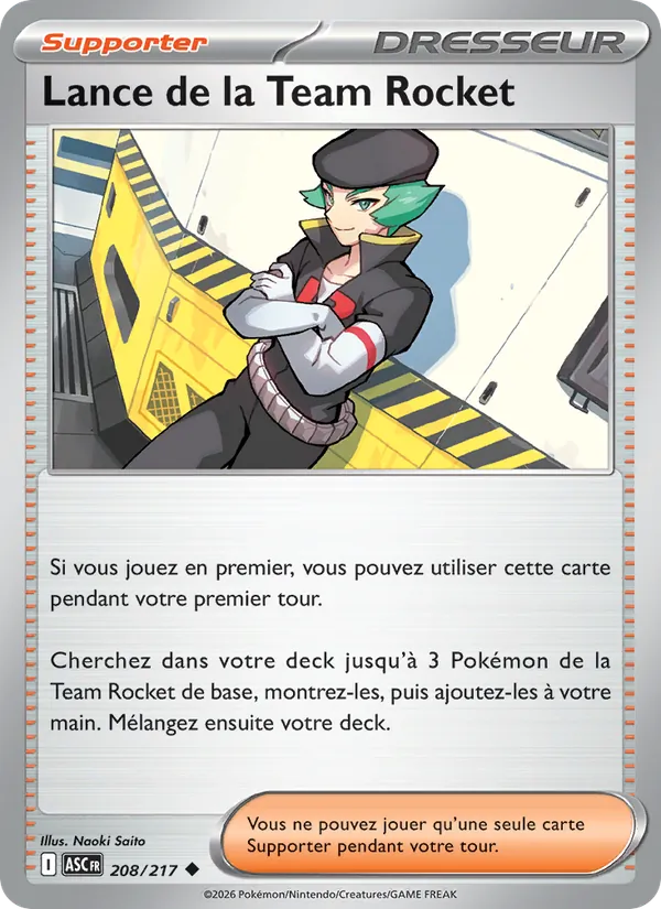 Lance de la Team Rocket 208/217