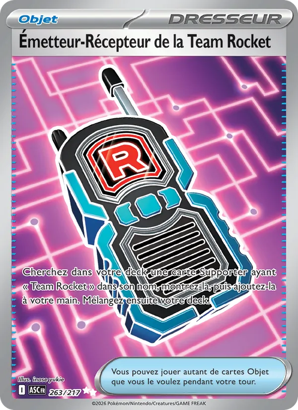 Émetteur-Récepteur de la Team Rocket 263/217