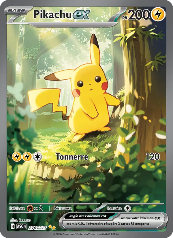 Pikachu-ex 276/217