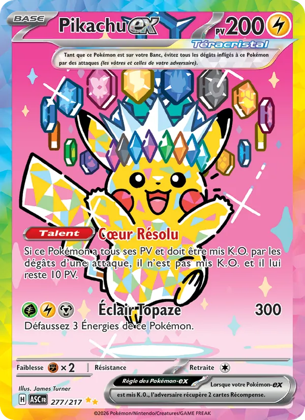 Pikachu-ex 277/217