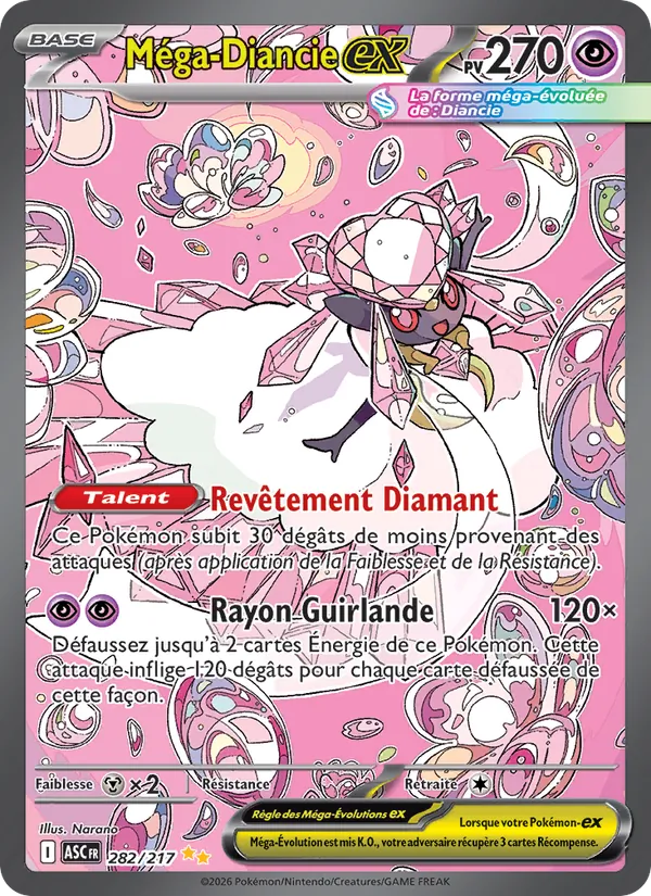 Méga-Diancie-ex 282/217