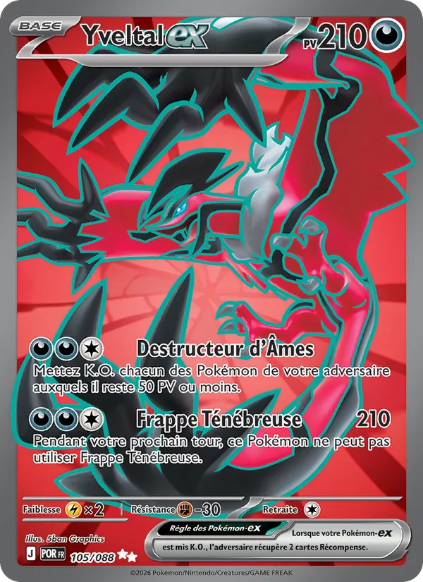 Yveltal-ex 105/88