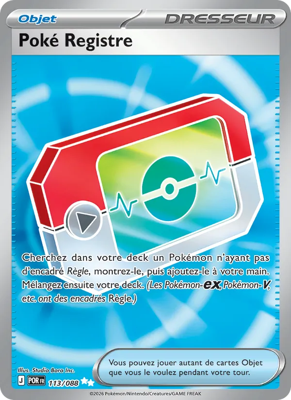 Poké Registre 113/88
