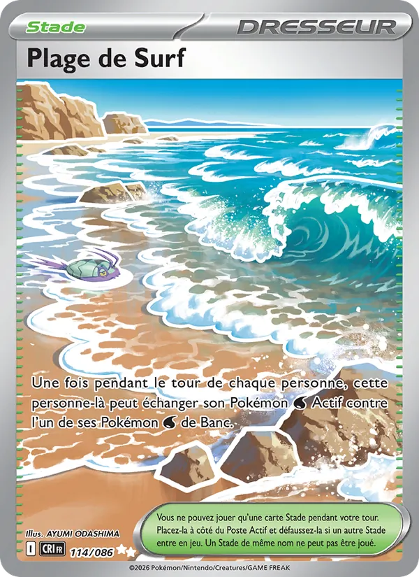 Plage de Surf 114/86