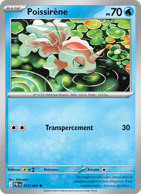 Poissirène 013/84