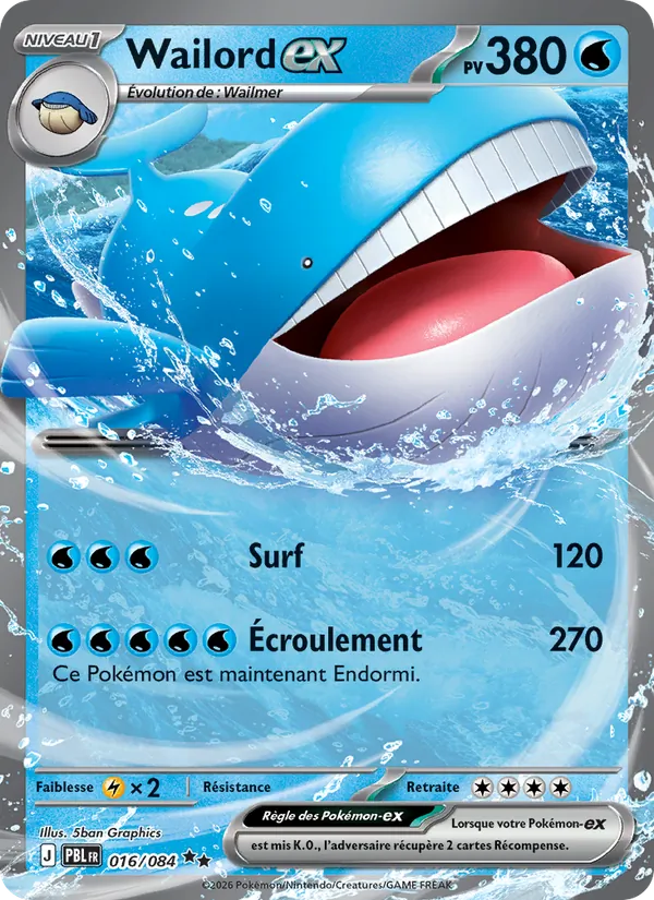 Wailord-ex 016/84