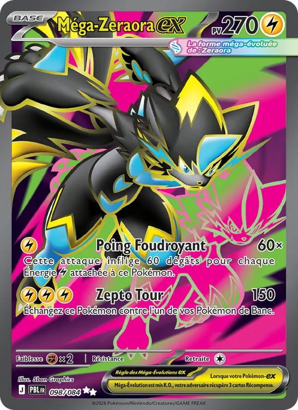 Méga-Zeraora-ex 098/84