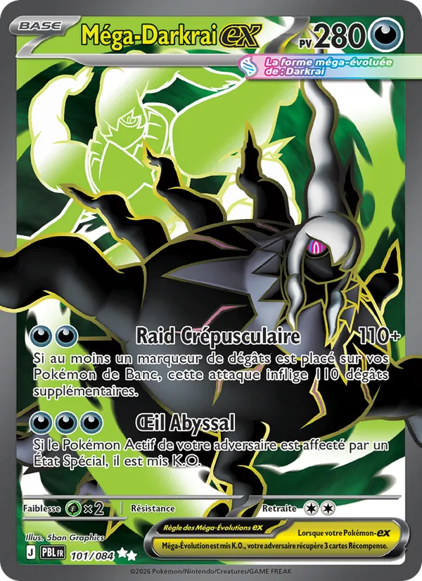 Méga-Darkrai-ex 101/84