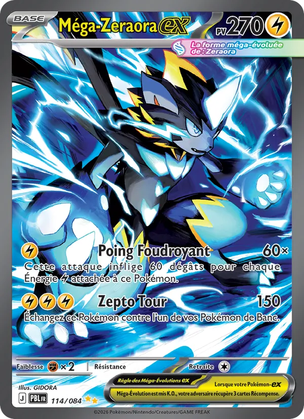 Méga-Zeraora-ex 114/84