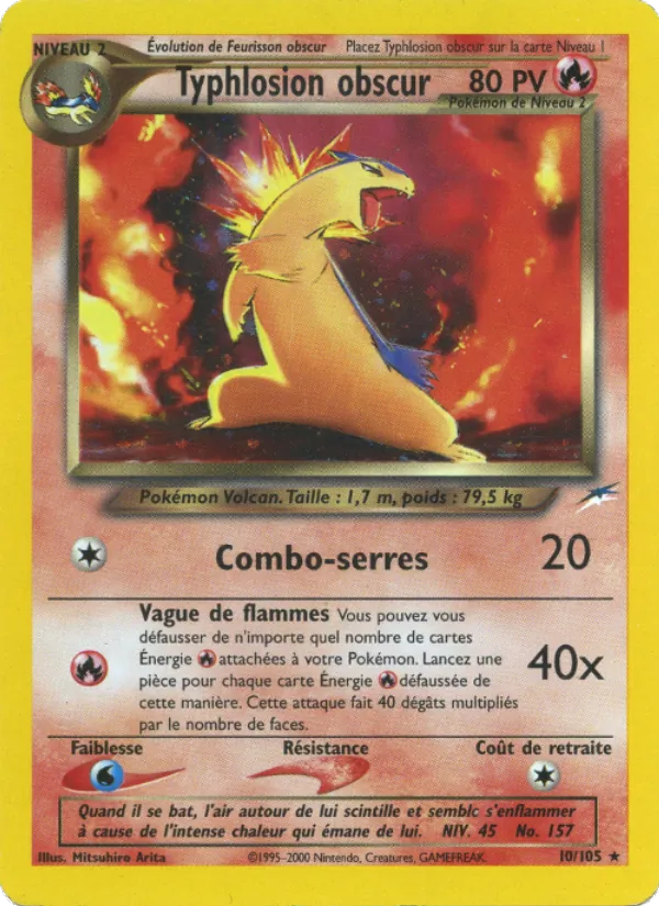 Typhlosion obscur 10/105