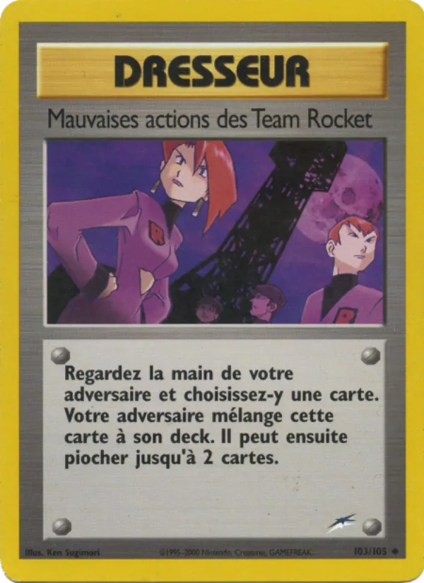Mauvaises actions des Team Rocket 103/105