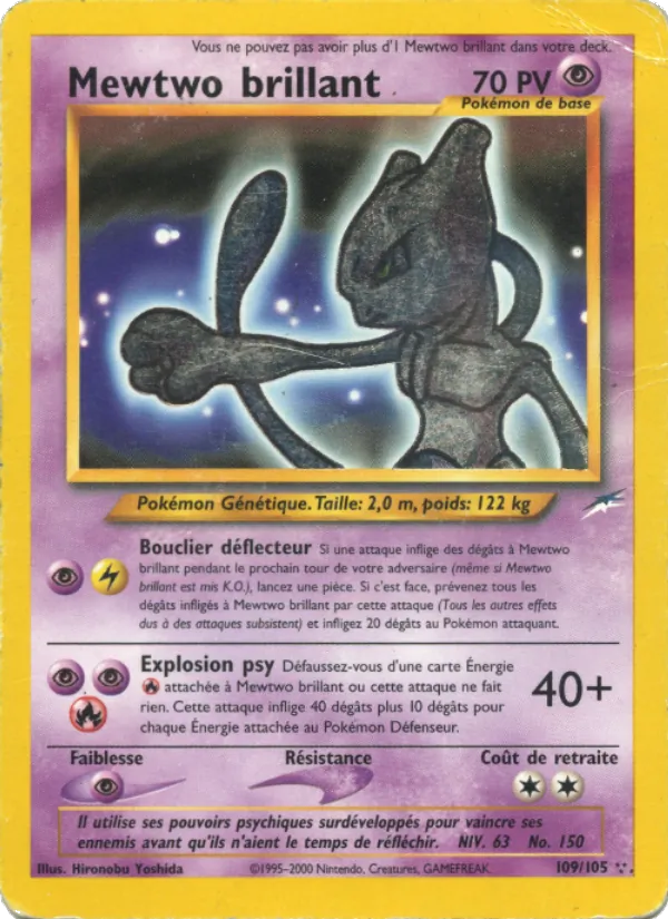 Mewtwo brillant 109/105