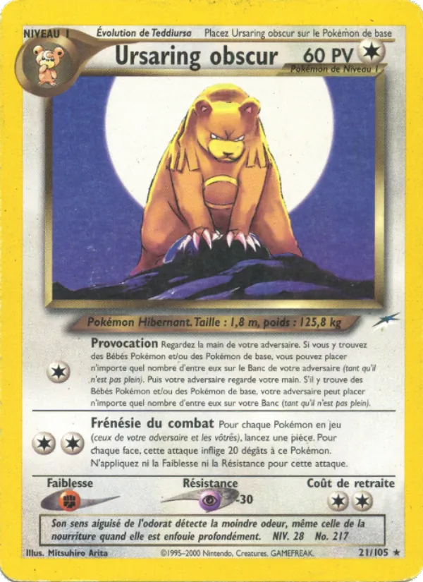 Ursaring obscur 21/105