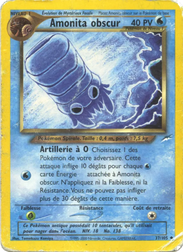 Amonita obscur 37/105
