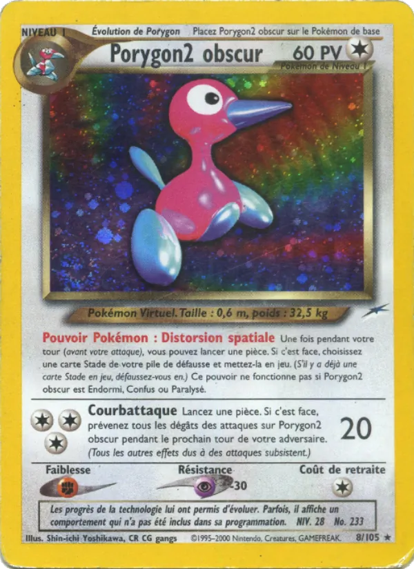 Porygon2 obscur 8/105